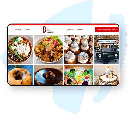 Création de site internet pour restaurant