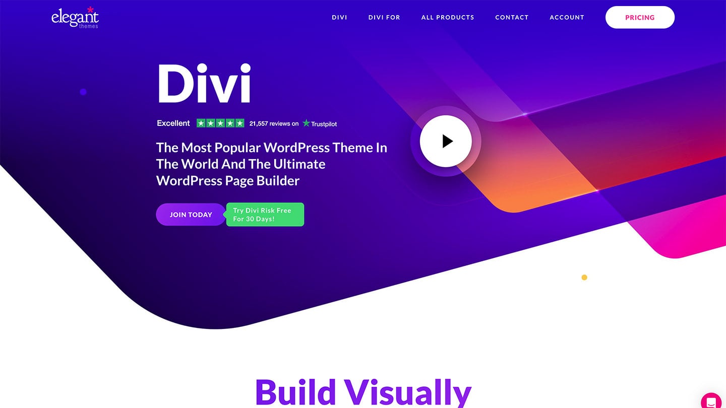 DIVI, un theme premium et builder tendance pour WordPress